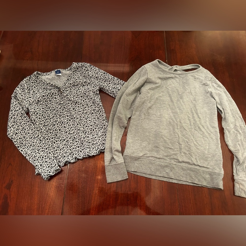 Threads 4 Thought Black and Gray Kids Button Down Shirt Set